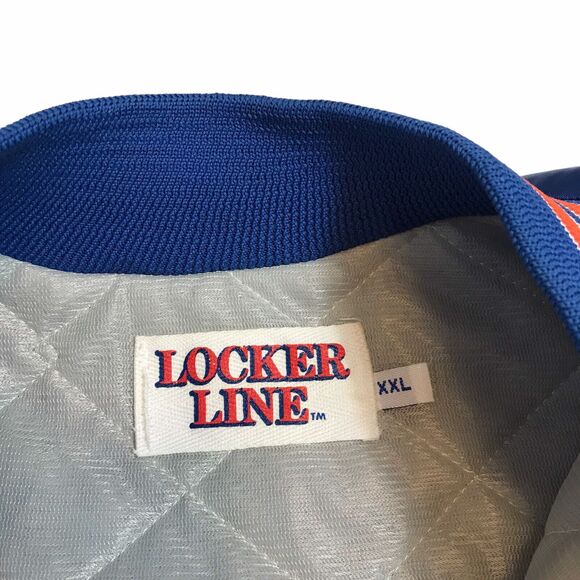 Vintage 1991 Locker Line XXL Denver Broncos Starter Style Spellout Jacket - Picture 2 of 16